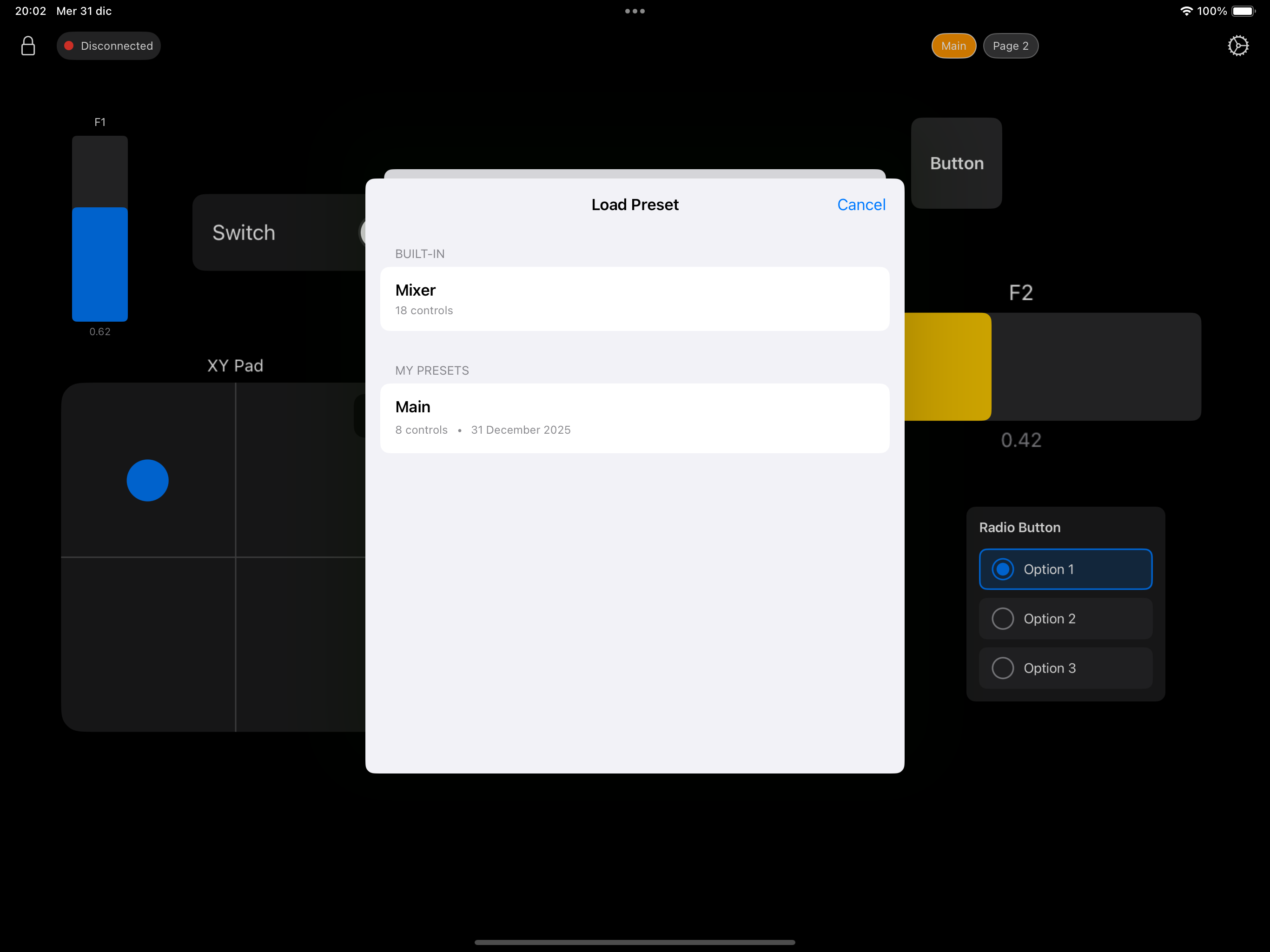 OSC Controller Screenshot 5